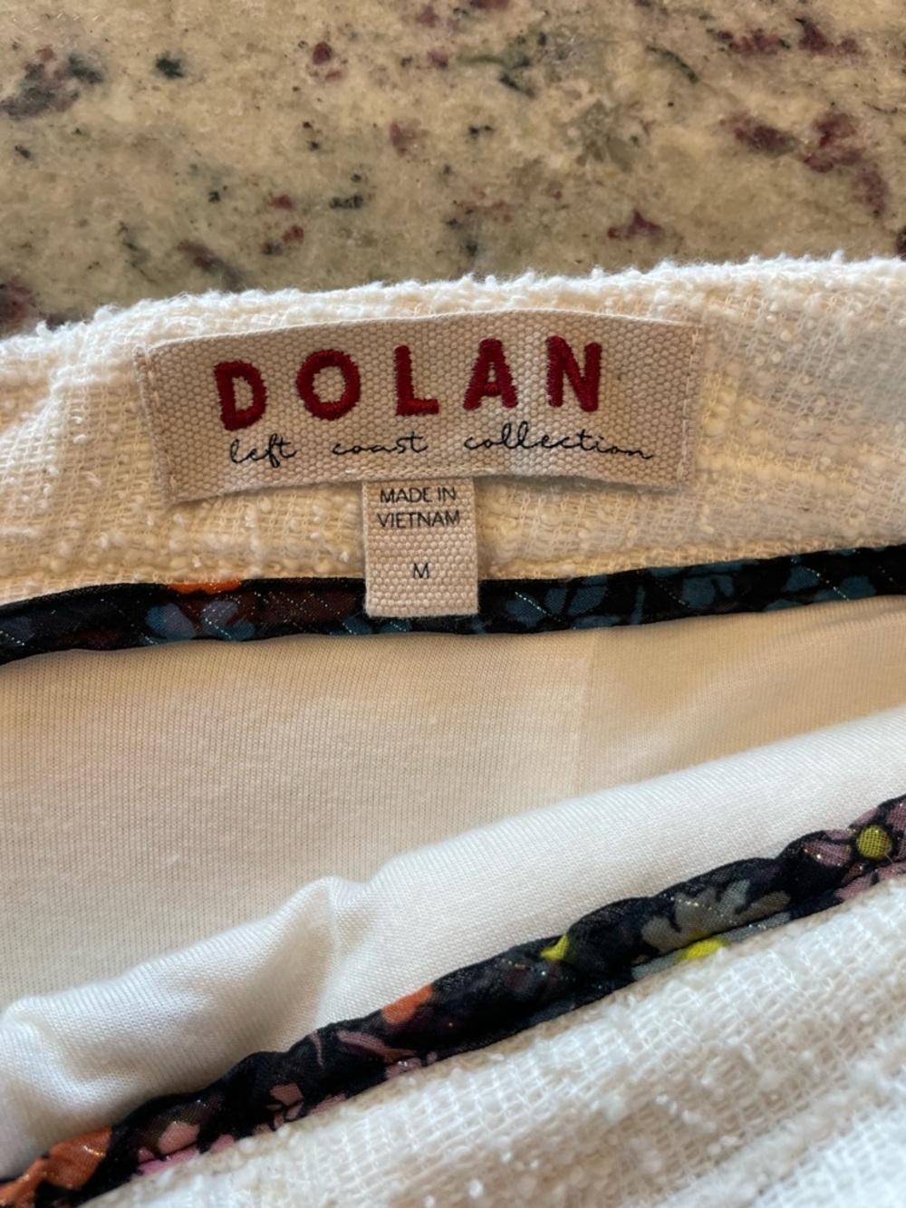 Anthropologie Dolan “left coast Tulley” textured mini skirt SZ M - Picture 3 of 7